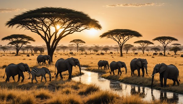 Découverte de la biodiversité unique des parcs nationaux africains